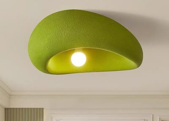 Cement and concrete and resin orange yellow handmake contemporary pendant lamp