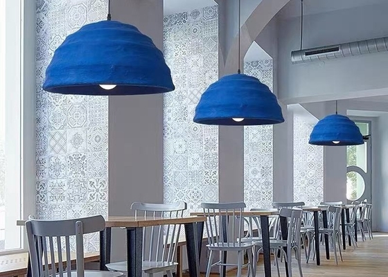 Cement and concrete and resin light fixtures travel hotel and house contemporary pendant lamp
