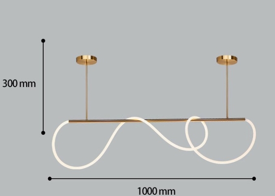 Contemporary Design Warm Ambiance Round Rope DIY Bedroom Pendant Lamp Chandelier