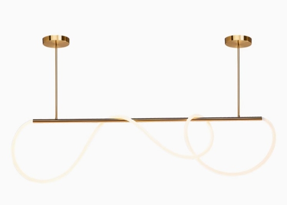 Contemporary Design Warm Ambiance Round Rope DIY Bedroom Pendant Lamp Chandelier
