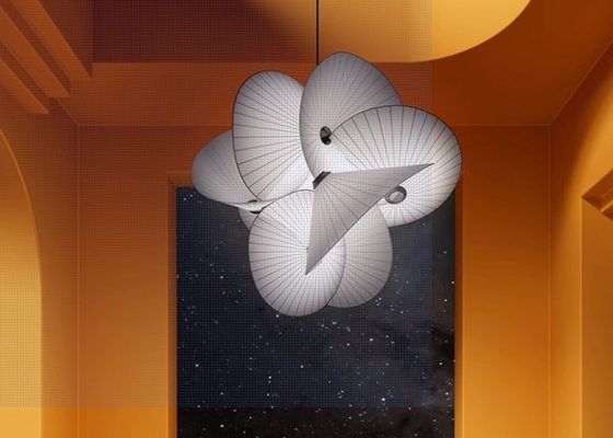 Nordic modern simple dining table lamp creative restaurant rose living room lamp