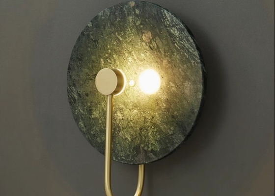 Post-modern simple marble wall lamp living room background wall coffee shop hotel staircase aisle lamp bedroom bedside lamp