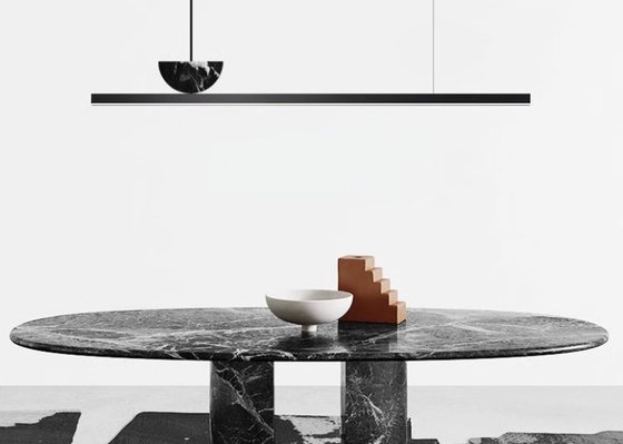 Direct sales new style all-copper bar minimalist strip lamp restaurant marble modern smart all-copper designer office