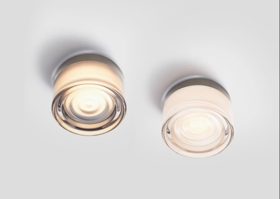 Modern simple hotel  bedroom mirror lamp round interior colorful wall lamp