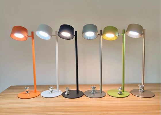 Modern colorful kids room  USB dimmable reading lamp for bedroom led small night table lamp