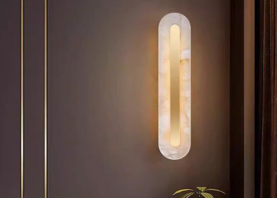 Marble Lamp for Home Decoration Simple Morroco Lighting Marble Bulb Wall Lamp with Certification Inspection