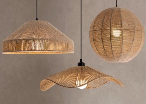 Bamboo Chandelier For Project Rattan Chandelier Retro Art Homestay Tea Room Living Room Bar Rattan Lamp