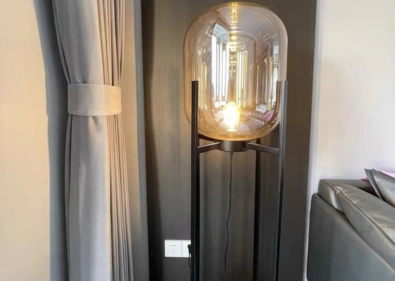 Elegant Home Decor Black Industrial Floor Lamp For Living Room Floor Standing Lamp
