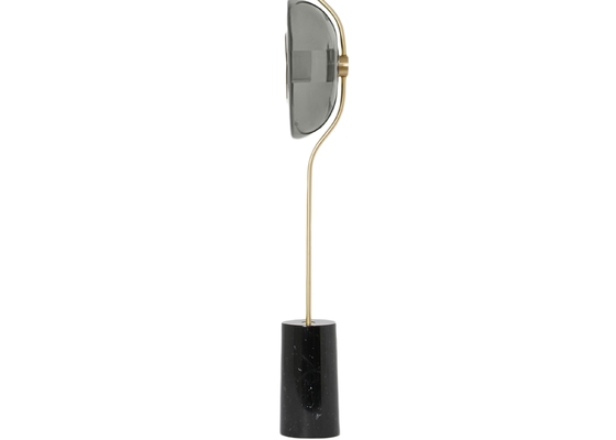 New Designed Cafe Project High Metal Marble Base Reading Room Floor Lamp