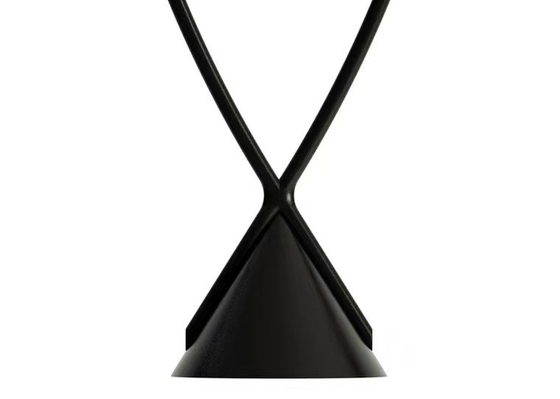 Modern Indoor Dining Room Black Chandelier Restaurant Showroom Ceiling LED Pendant Light