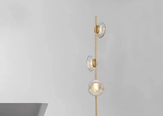 Elegant Home Decor Modern Gold Color Metal Classic LED Floor Lamp For Living Room