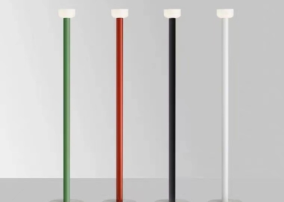 Nordic Modern Standing Floor Lamp For Indoor Home Decoration Red Standing Floor Light For Living Room