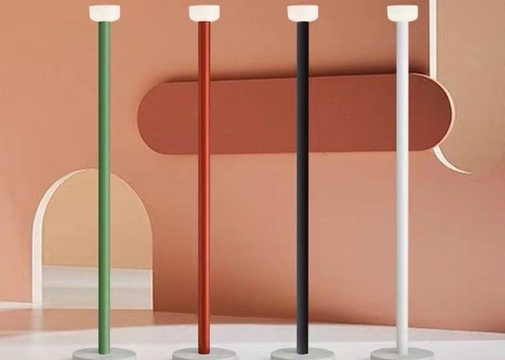 Nordic Modern Standing Floor Lamp For Indoor Home Decoration Red Standing Floor Light For Living Room
