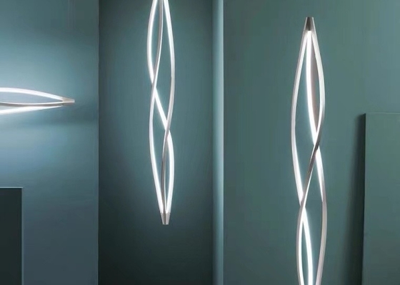 Aluminum Led Flood Lamp In Living Room Silica Gel Home Decorative Lamp Personality Floor Light