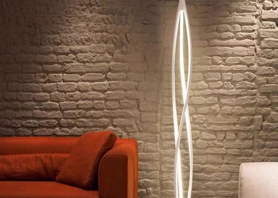 Aluminum Led Flood Lamp In Living Room Silica Gel Home Decorative Lamp Personality Floor Light