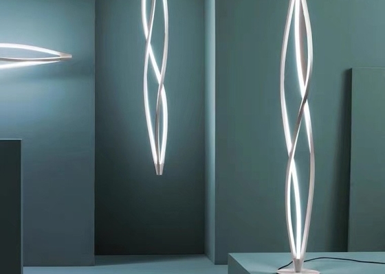 Aluminum Led Flood Lamp In Living Room Silica Gel Home Decorative Lamp Personality Floor Light