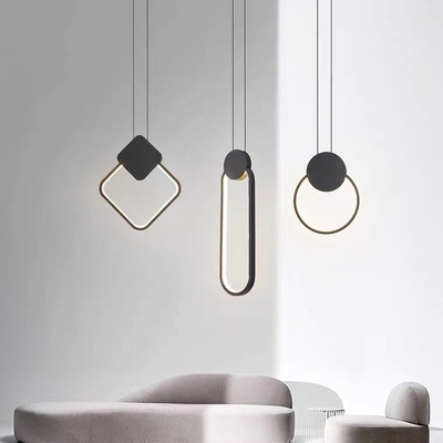 Lampara Black Small Decorative Metal Pendant Light For Restaurant