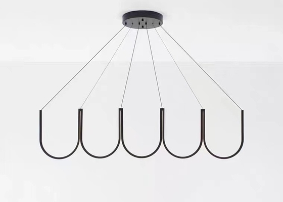 Aluminum Ring Modern Chandelier Golden Hot Sale Led Hang Lamp Pendant Lamp Lighting Fixture Modern