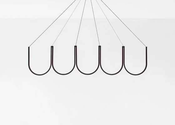 Aluminum Ring Modern Chandelier Golden Hot Sale Led Hang Lamp Pendant Lamp Lighting Fixture Modern