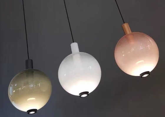 Modern Designer Lamp Decorative Indoor Glass Ball Suspension Light Pendant Lamp